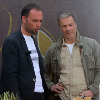 Hannes Jaenicke in Zaatari, Jordanien